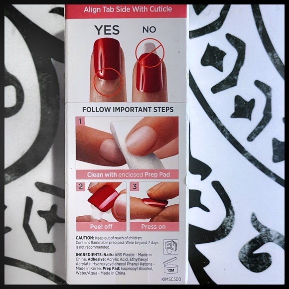 ❌SOLD!!❌imPRESS Press-On Manicure-So French (MEDIUM) - Picture 6 of 6